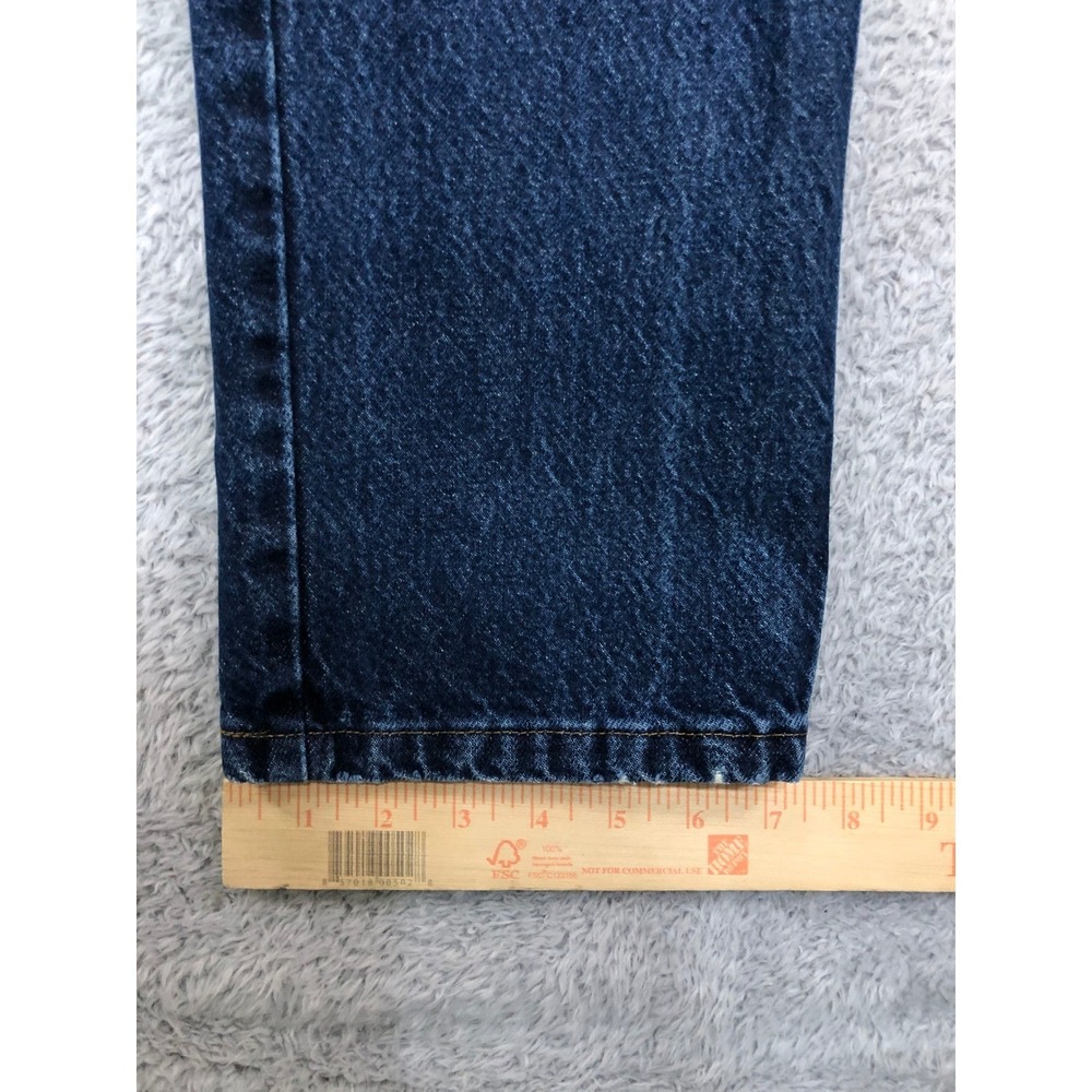 Wrangler 20X Jeans Men 27x34 (Tag 28x34) Blue Slim Fit Western Distressed - Picture 9 of 11